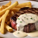 Beef Steak with Tarragon Sauce